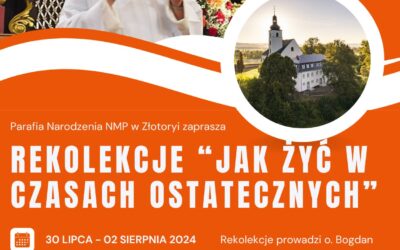 Zaproszenie na rekolekcje do Krzeszówka z o. Bogdanem Waliczkiem